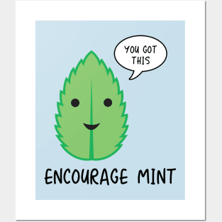 Encourage Mint Posters and Art